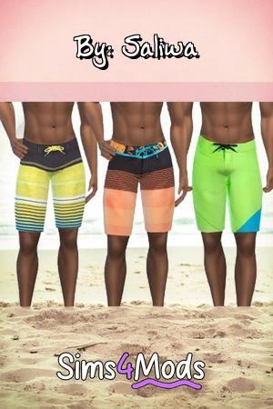 MEN SWIMMING FUN SHORTS