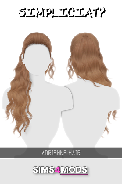 Adrienne Toddler Hair - Gorgeous, natural, light brown curls.