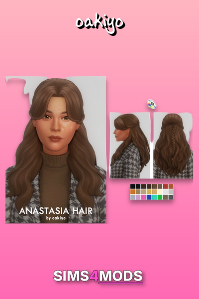 Anastasia Hair - Realistic, versatile, gorgeous hair.