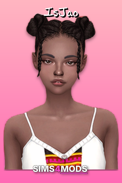 Awiti Hair - Sims 4 hair, unique styles, lots of options