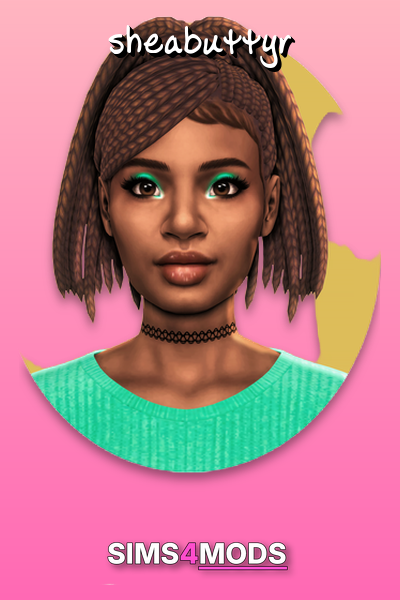 Braids - Trendy Sims 4 braids, CC-friendly.