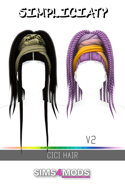 Cici Hair Braids - Cool, detailed braids, unique style.