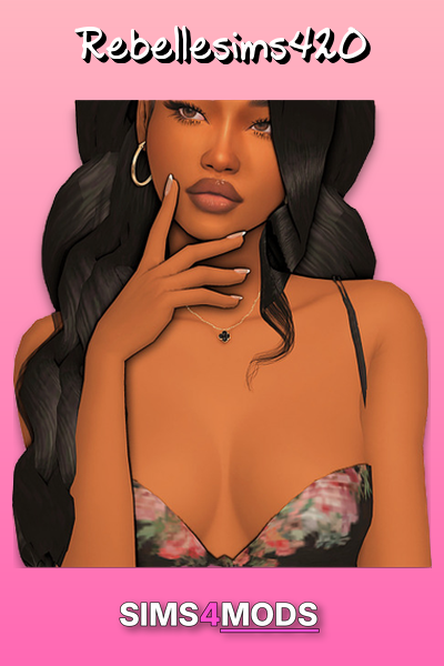 Curly Hair Maxis Match Edition Part 4 - Gorgeous bouncy curly Sims hair.