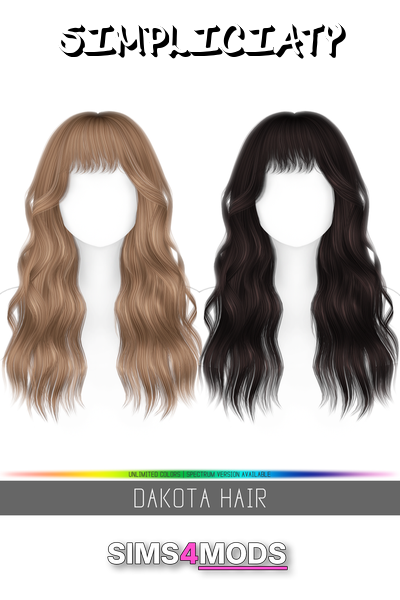 Dakota Hair - Gorgeous, realistic, wavy layers.