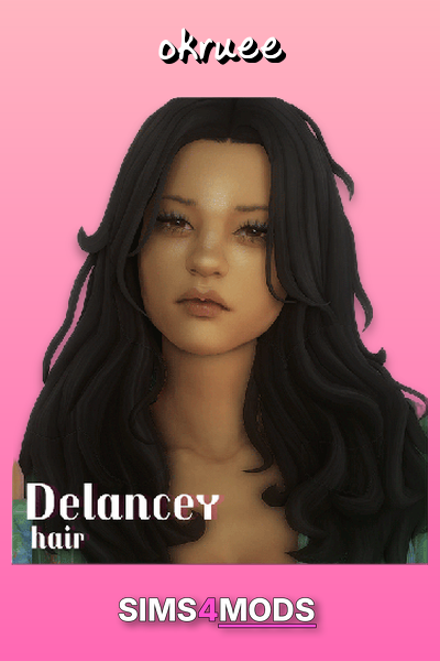 Delancey Hair - Natural, wavy, dark, fashionable hair