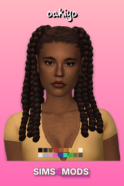 Eisha Braids - Stylish, chunky braids, many colors