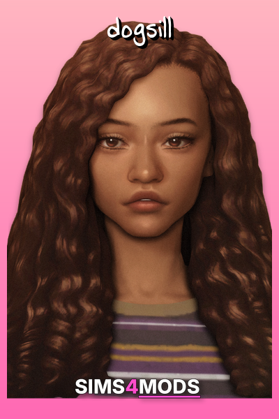 Emery Hair - Realistic, diverse Sims 4 hair