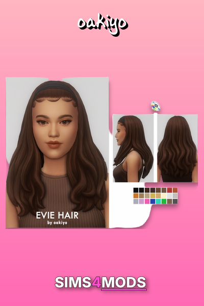 Evie Hair - Cute, wavy, trendy hair.