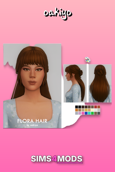 Flora Hair - Cute, versatile, stylish hair.