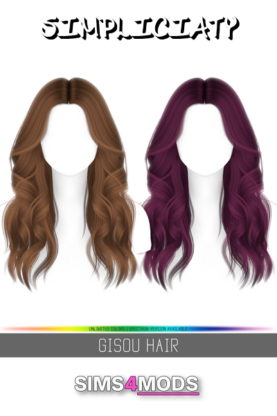 Gisou Hair - Cool, wavy, vibrant hair.