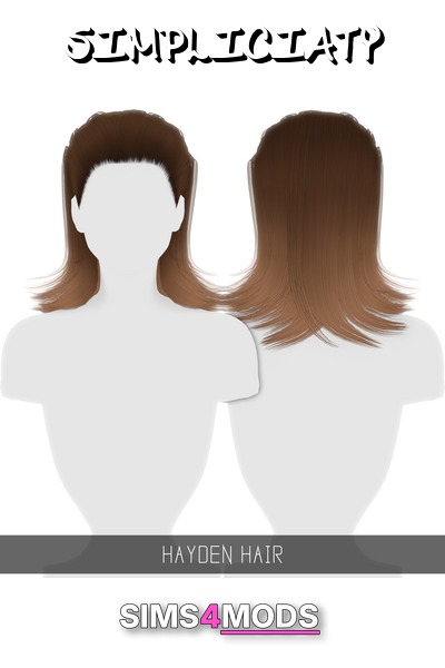 Hayden Hair Ombres Toddler Child - Gorgeous, layered, versatile toddler hair.