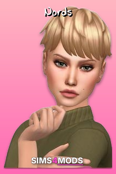 Heidi Hair - Short, edgy, detailed blonde cut