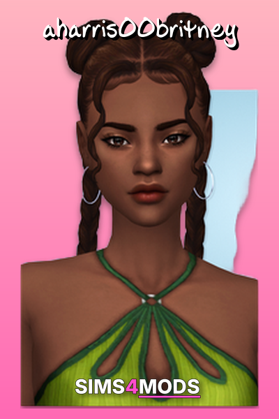 Jade Hair - Sims 4 hair, custom content, unique styles