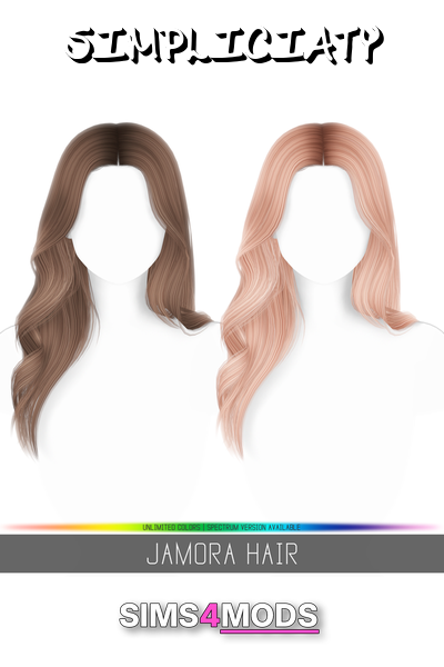 Jamora Hair - Cool, wavy, customizable hair.