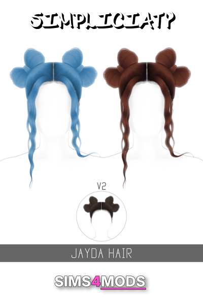 Jayda Hair Toddler Child - Cute, trendy, easy toddler hair.