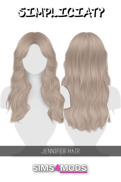 Jennifer Toddler Hair - Gorgeous, wavy, versatile toddler hair.