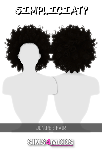 Juniper Hair - Voluminous, curly, trendy hair.