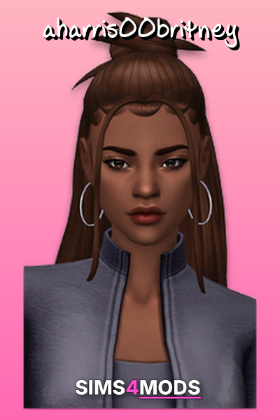 Kerri's Hair - Sims 4 unique, realistic hairstyles.