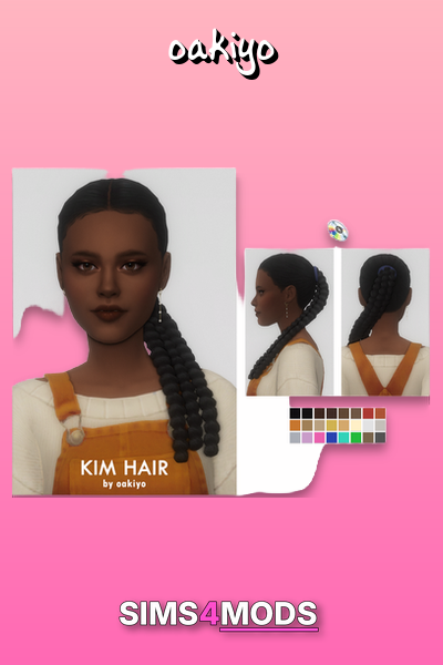 Kimbraids - Trendy chunky braided pigtails