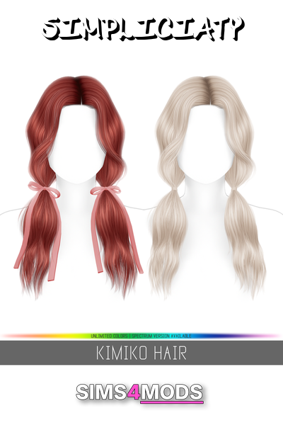 Kimiko Hair - Cute, adorable, versatile hair.