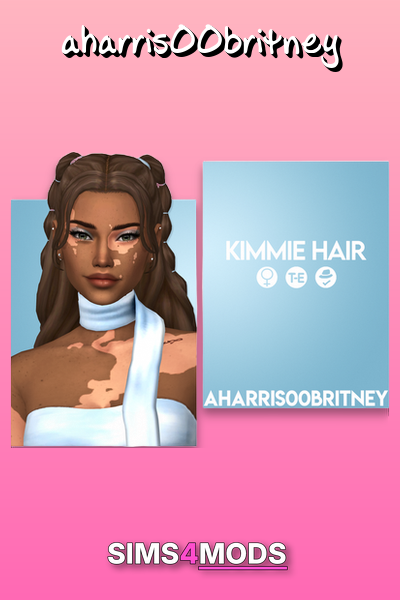 Kimmie Hairstyles - Cute, stylish Sims 4 hair CC