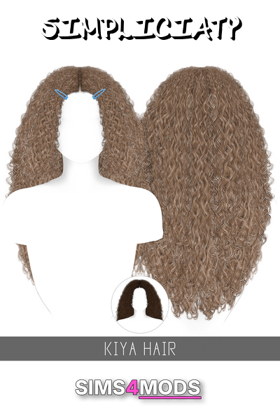 Kiya Toddler Hair - Cool, bouncy, versatile curls.