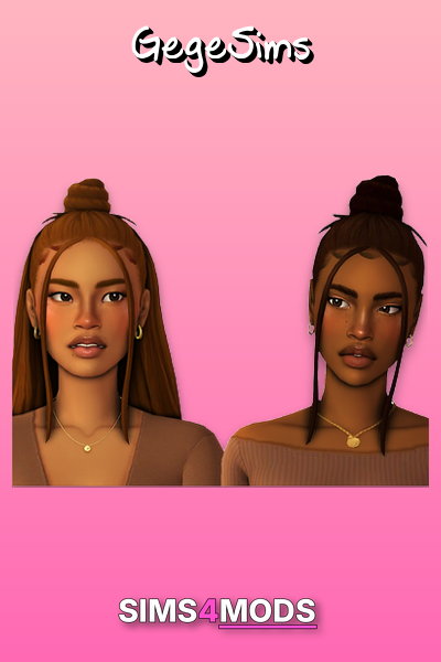 Lana Luna Hairstyles - Gorgeous Sims 4 hairstyles.