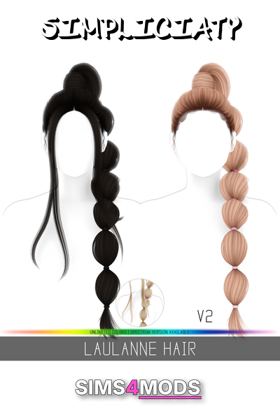 Laulan Hair - Braided buns, stylish colors, Simplicity.