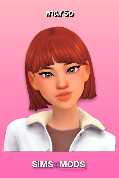 Layered Hair - Cute, detailed, high-quality Sims hair