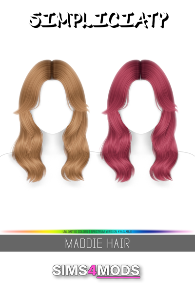 Maddie Hair - Stylish, customizable, easy hair.