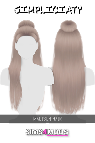 Madison Hair Toddler - Cute, trendy, light beige toddler hair.