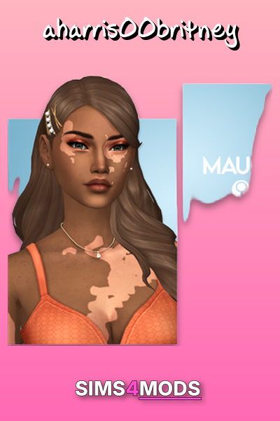 Maude Hair - Sims 4 hair, unique, custom looks.