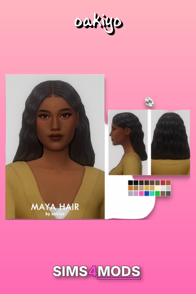 Maya Hair - Gorgeous, wavy, versatile hair.