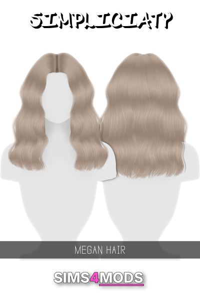 Megan Hair Toddler Child - Realistic, wavy, versatile toddler hair