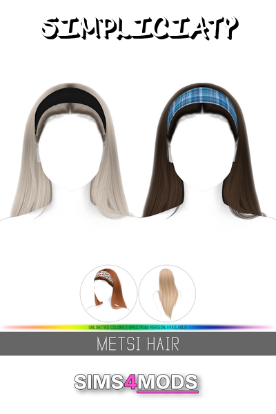 Metsi Hair - Cute, colorful, well-made hair.