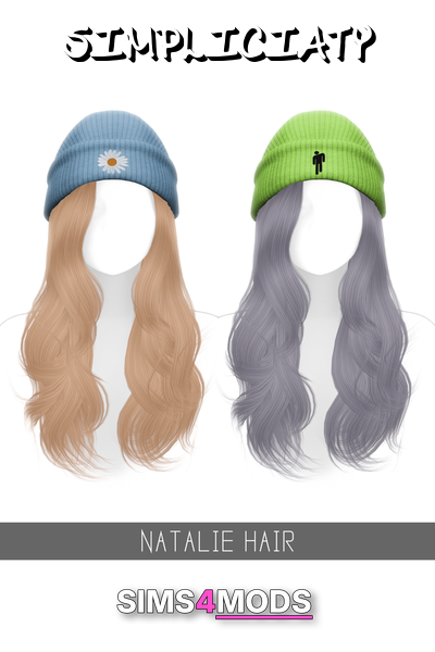 Natalie Toddler Hair - Cute, trendy, wavy toddler hair.