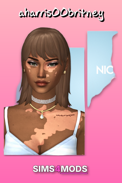 Nicole Hair Styles - Realistic, versatile, colorful Sims hair.