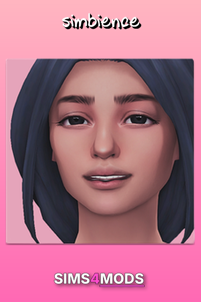 Sims 4 Female Nose Preset - Natural, detailed, gorgeous nose.