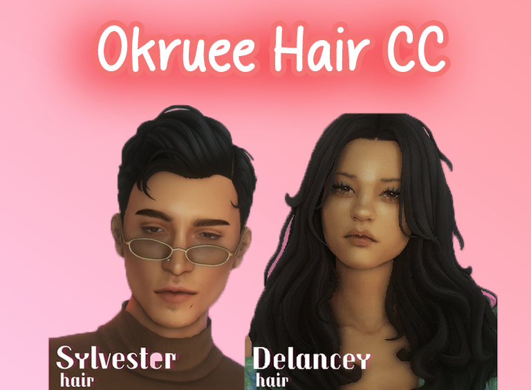 okruee hair cc sims 4