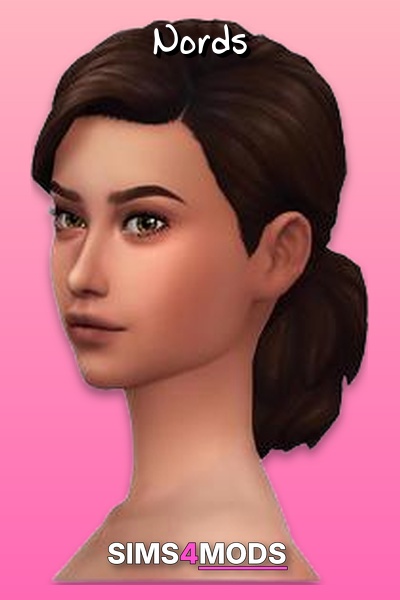 Rain Hair - Sims 4 unique, trendy hair CC