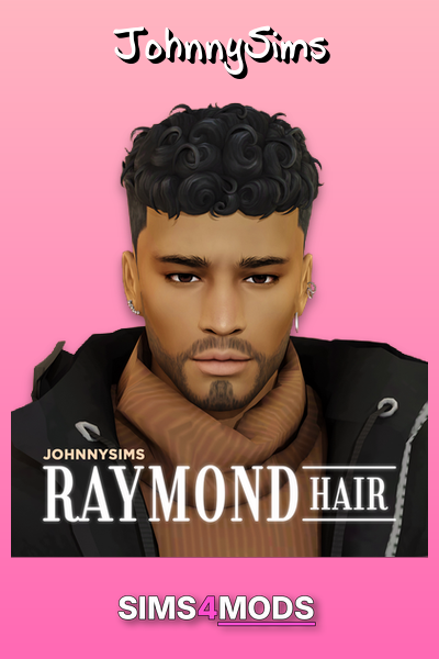 Raymond Hair - Amazing, realistic, trendy Sim hair.