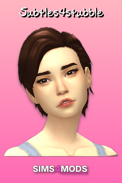 Ea Bombshell Hair - Wow! - Cute, natural, trendy sim hair.