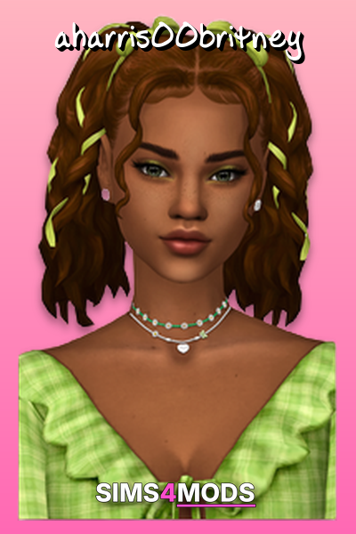 Sadie Hair - Sims 4 hair CC, unique styles.