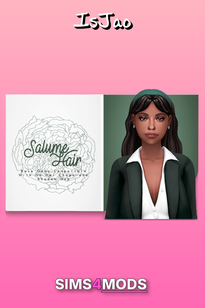 Salume Hair Styles - Realistic, Base Game, Long Hair Styles