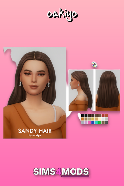 Sandy Hair - Gorgeous, soft, versatile hair.