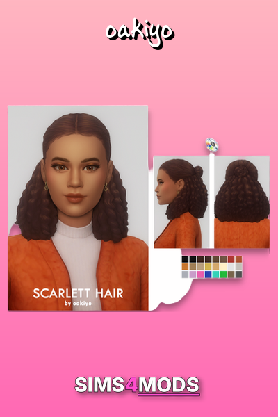 Scarlett Hair - Cute, bouncy, stylish hair colors.