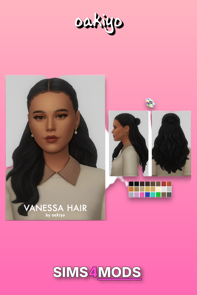 Vanessa Hair - Cute, wavy, versatile, realistic hair.