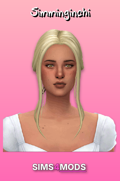 Violet's Hair: Frankenmeshing Forever? - Sims 4 hair, buns, CC styles.