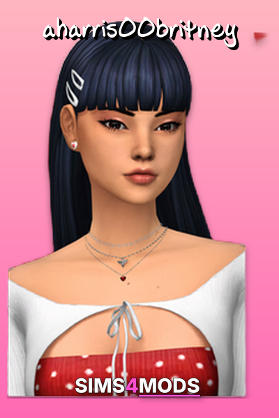 Yun Jin Hair - Trendy, youthful Sims 4 hair.