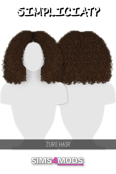 Zuri Toddler Hair - Cute, realistic, cool toddler hair.